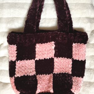 Checkered Market Bag - Knitting Pattern